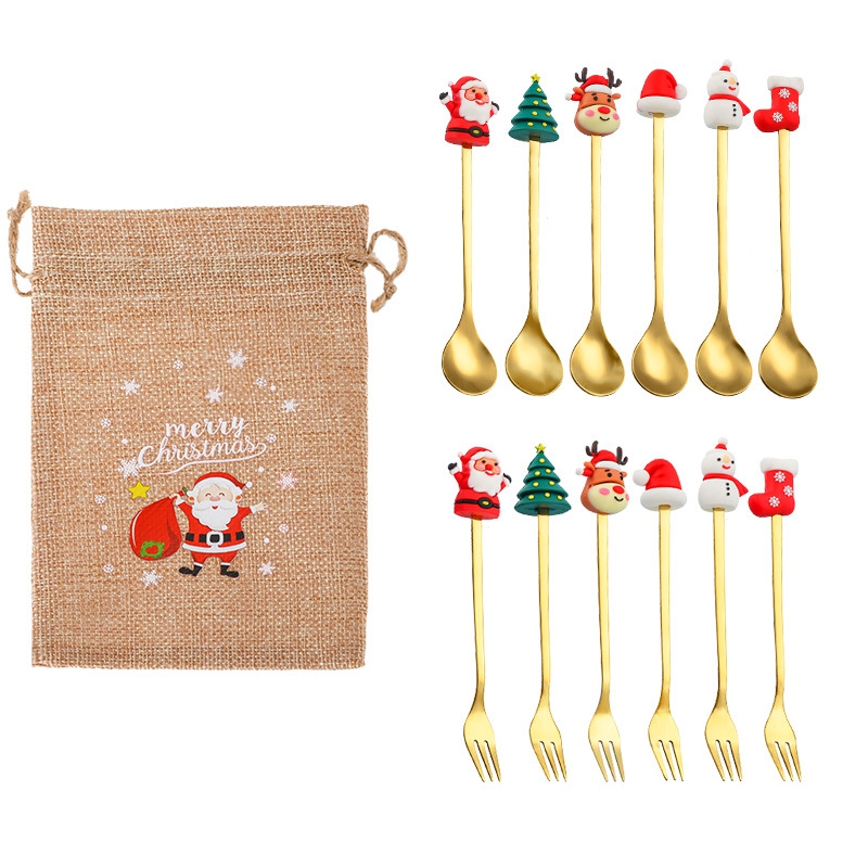 Christmas spoon set